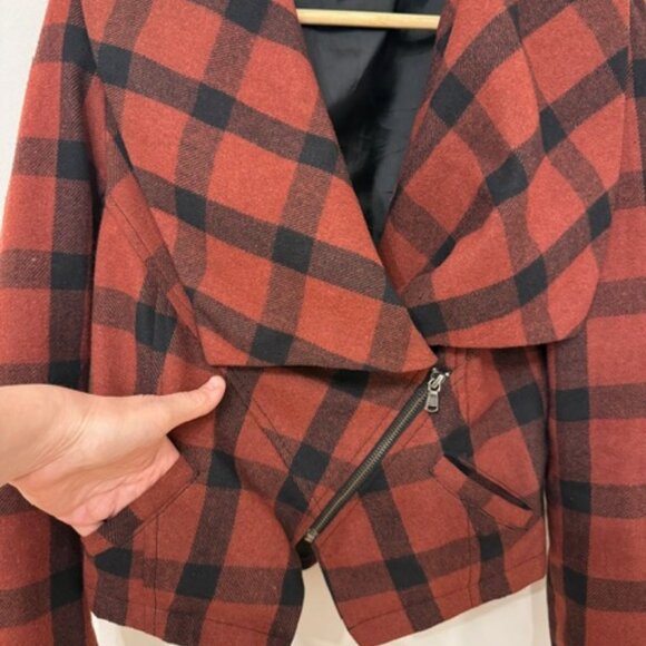 What Goes Around Comes Around for Anthropologie, Structured Plaid Jacket in M - Picture 11 of 16